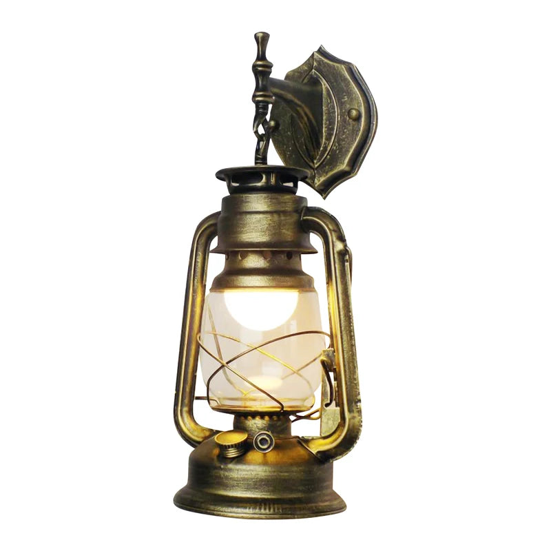Retro industrial wall light rustic bar restaurant vintage