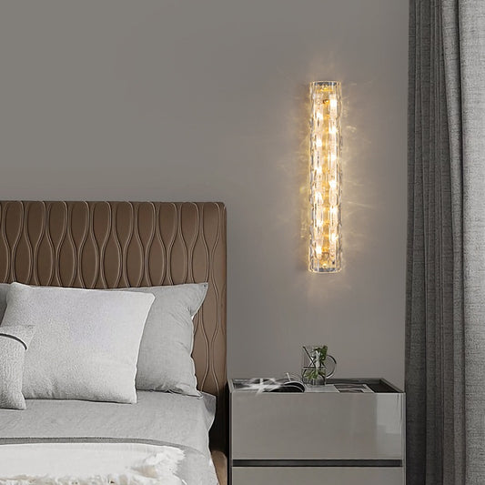 Long minimalist wall sconce bedroom stylish modern bedside