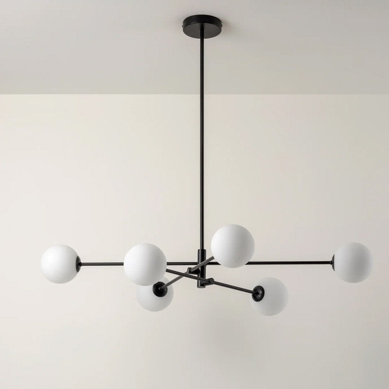 Modern minimalist restaurant pendant fixture clean lines