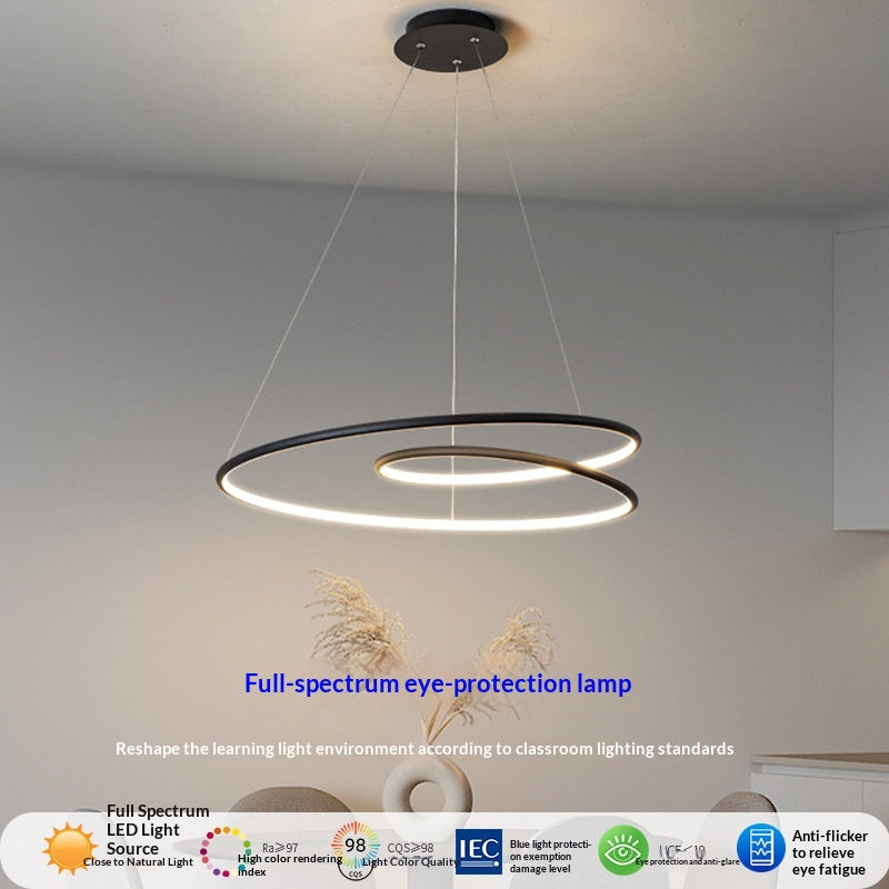 Postmodern restaurant chandelier creative sculptural design
